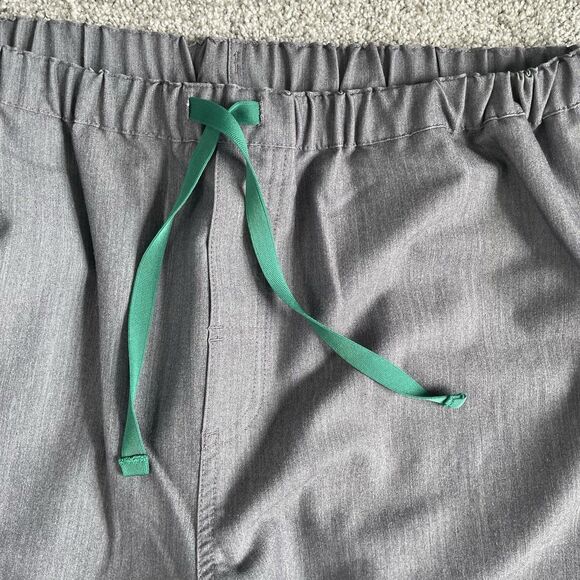 Figs Pisco Basic Scrub Pants Men's Drawstring FM4500T Gray Size Large Tall LT - Picture 8 of 11